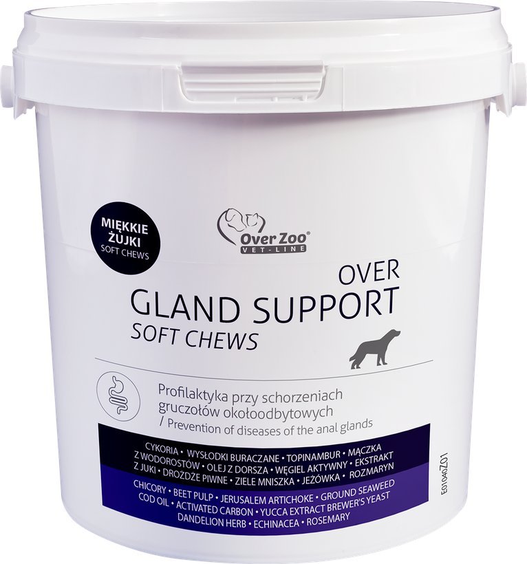 Over Zoo OVER Gland Support soft chews for anal gland 90 żujek
