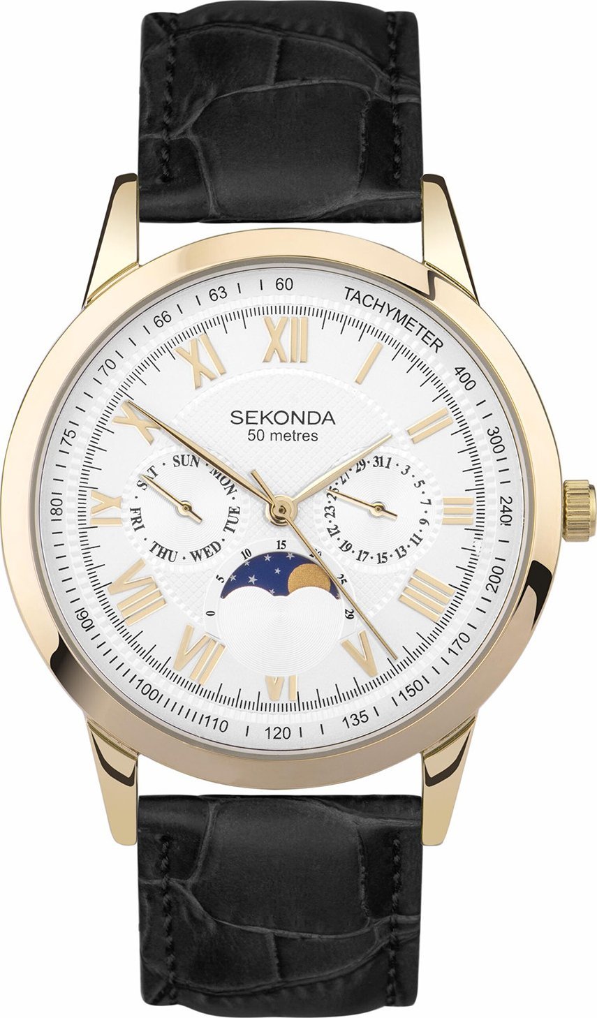 Zegarek Sekonda Zegarek męski Sekonda 30147 czarny