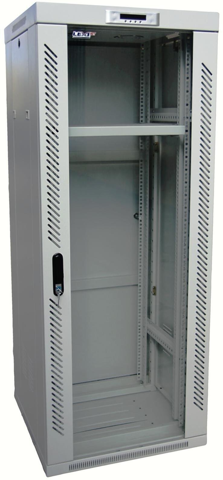 Szafa Lexi-NET LEXI-Net 19" stojakowy rozdzielacz 24U 600x600 rozbieralny, jednostka wentylacyjna, t...