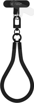 Tech-Protect TECH-PROTECT C3S ROPE WRIST STRAP BLACK/BLACK