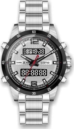 Zegarek Daniel Klein ZEGAREK MĘSKI DANIEL KLEIN D:TIME 12408-1 (zl023a) + BOX