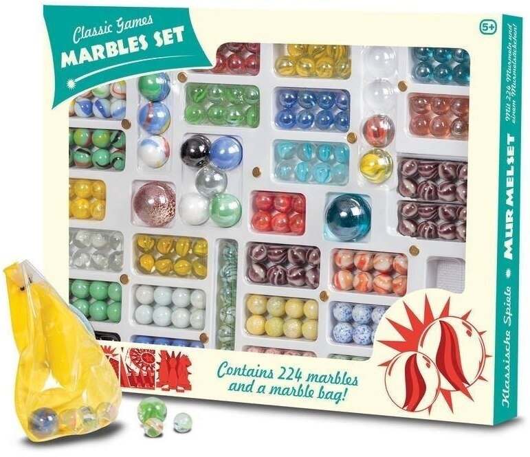 Small Foot Szklane kulki - Marble Set