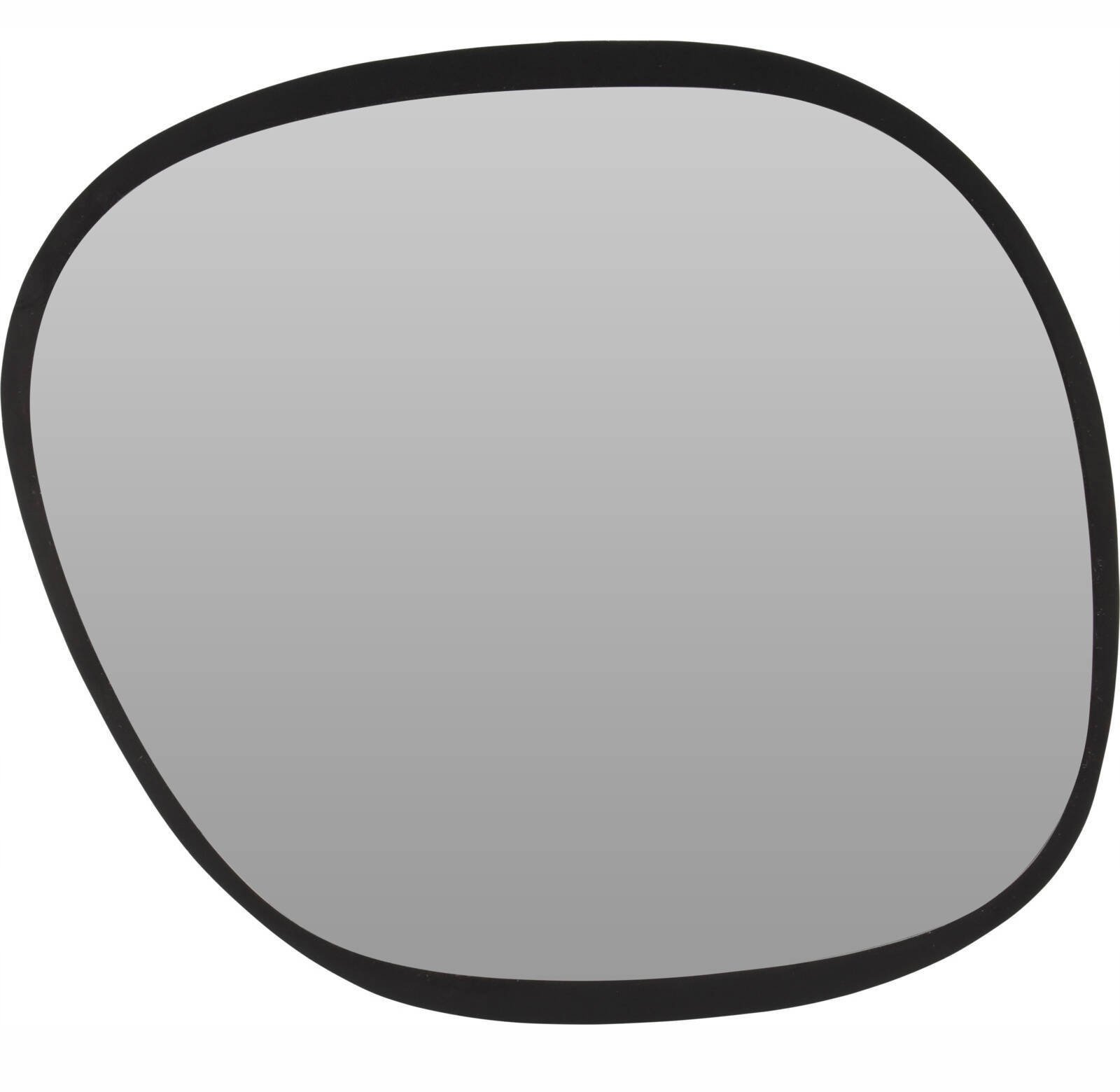 Zdjęcia - Lustro ścienne Home Styling Collection Lustro o kształcie czarna rama 54 x 47 cm