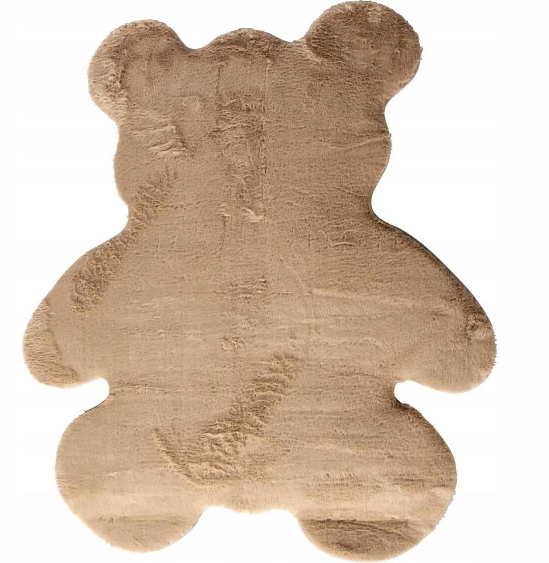 Dywan dziecięcy miś z imitacji futra BJÖRN, 100 x 85 cm