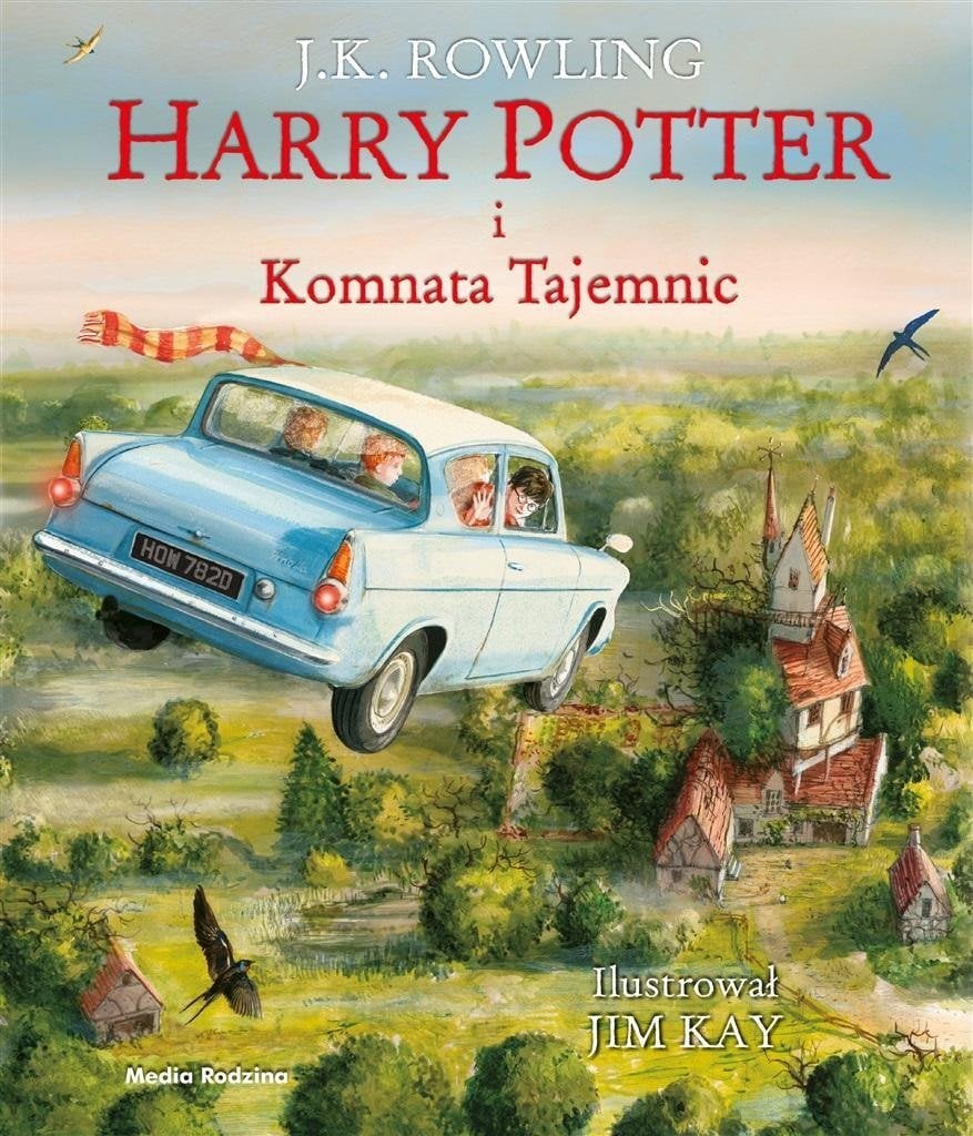 Media Rodzina Harry Potter i komnata tajemnic - ilustrowana