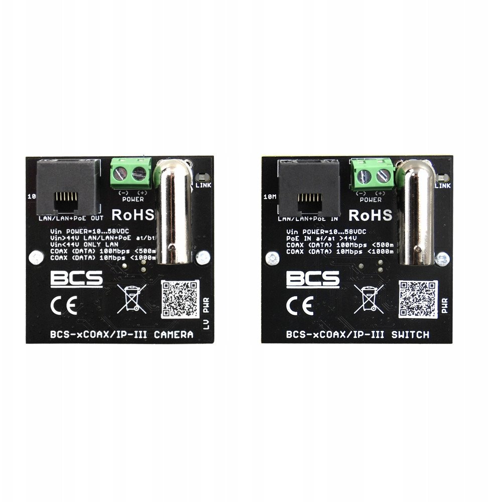 BCS Zasilacz POWER -XCOAX/IP-III