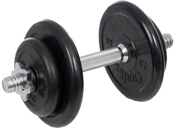 10KG RUBBER DUMBBELL SET