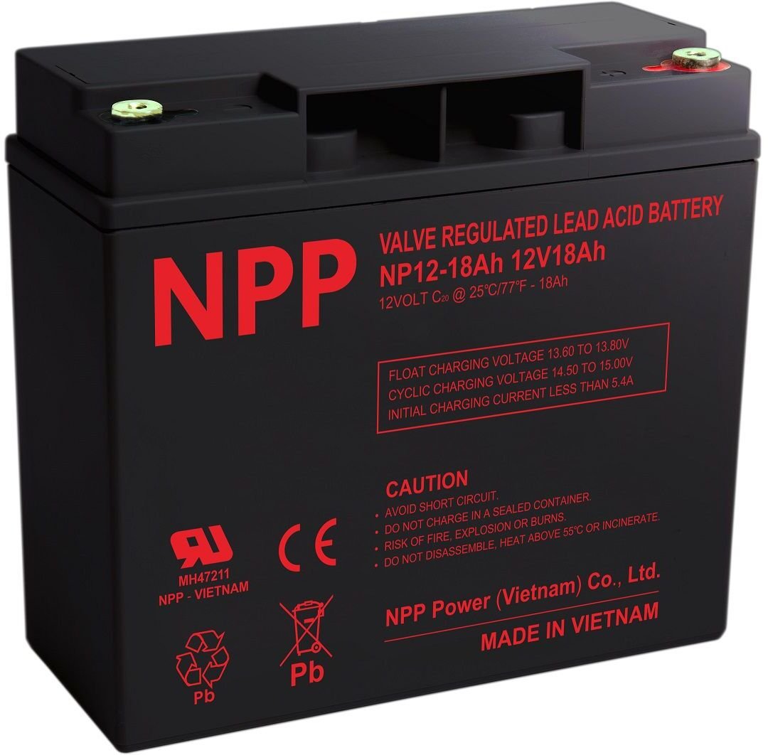 brightsign Akumulators 12V 18Ah T12(M5) Pb AGM NPP