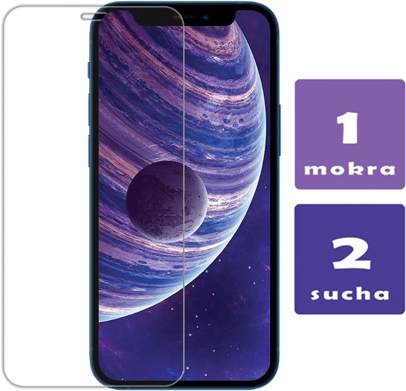 SZKŁO HARTOWANE DO TELEFONU CO2, TRIP SHIELD, 9H, DO IPHONE 12 PRO MAX - 10 SZTUK