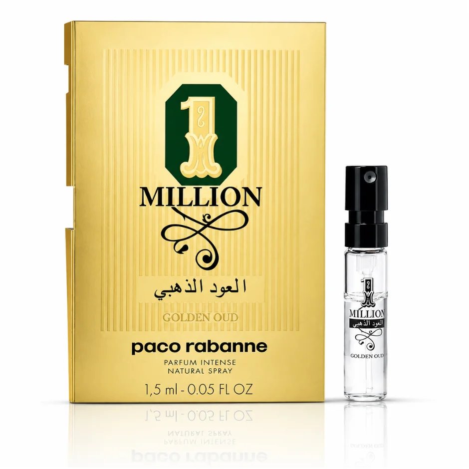 Paco Rabanne Mini 1 Million Golden Oud Intense Parfum - 1,5Ml (0000035098)
