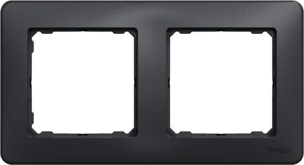 Schneider Electric Sedna Design, Ramka 2-krotna, czarny antracyt