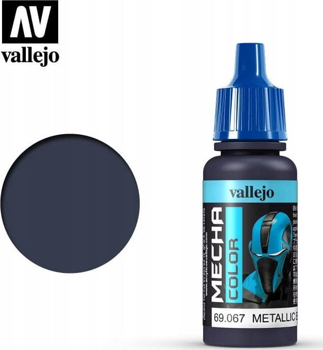 Vallejo Vallejo: 69.067 - Mecha Color - Metallic Blue (17 ml)