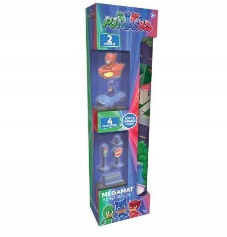 GEKKO Mega Mata Pidżamersi samochodziki akcesoria PJ MASKS