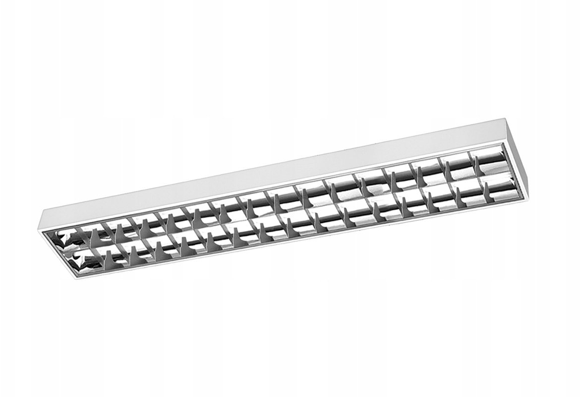 GTV Oprawa rastrowa natynkowa do tub LED 2x120cm T8 G13 IP20 Rastro NT LED GTV G-Tech GT-LE120JN-01 ...