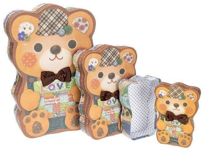 Rozette Pudełko Flower Box 3szt Miś ROZETTE