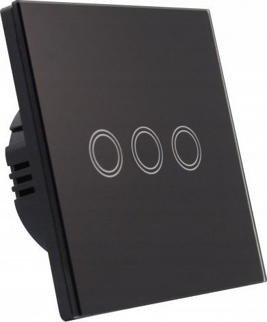 Masterled Wyłącznik dotykowy potrójny IP45 LED