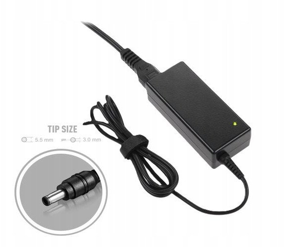 60W ikroviklis nesiojamam kompiuteriui 19V 3.16A, 5.5x3.0mm + centrinis, SAMSUNG