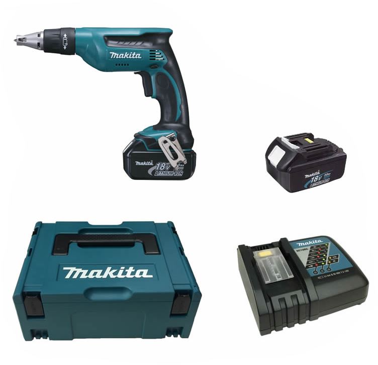 Makita Wkrętarka DFS451RFJ 18 V