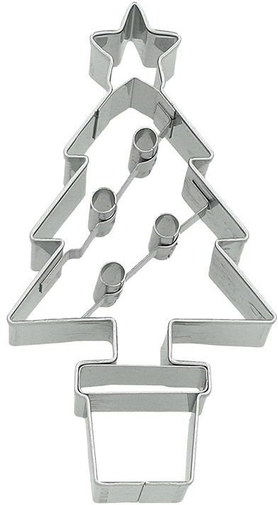 Birkmann Foremka do pierniczków CHOINKA W DONICZCE / Birkmann