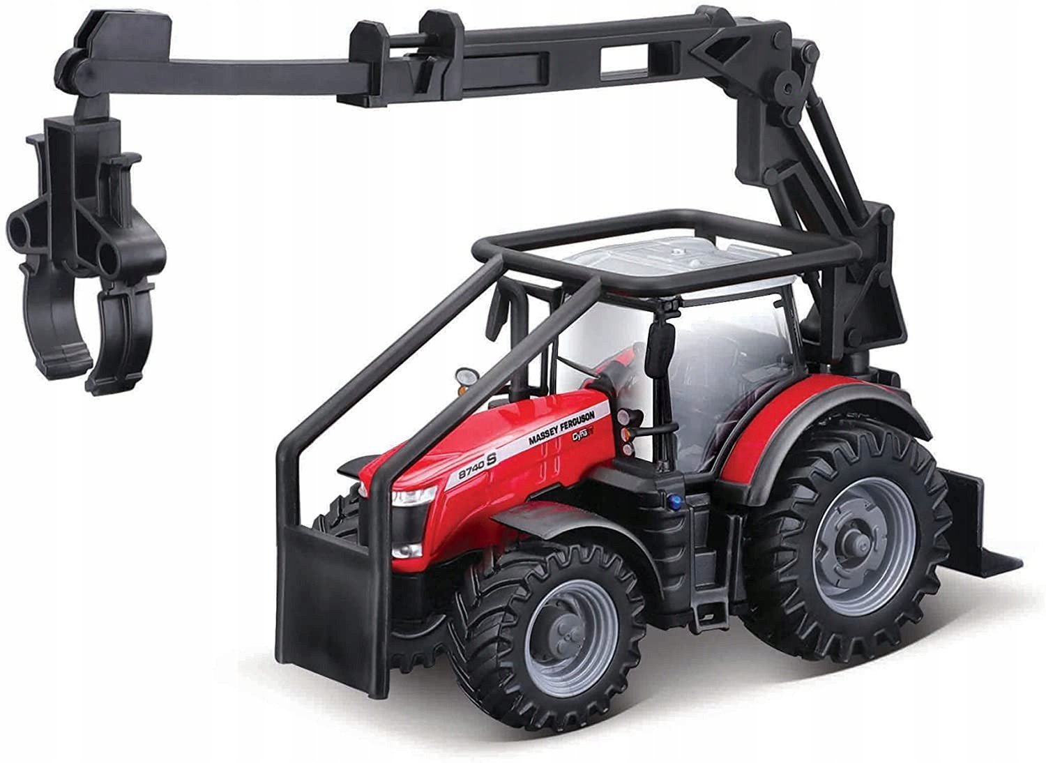 Teka Massey Ferguson 8740S z ładowark± kłód BBURAGO