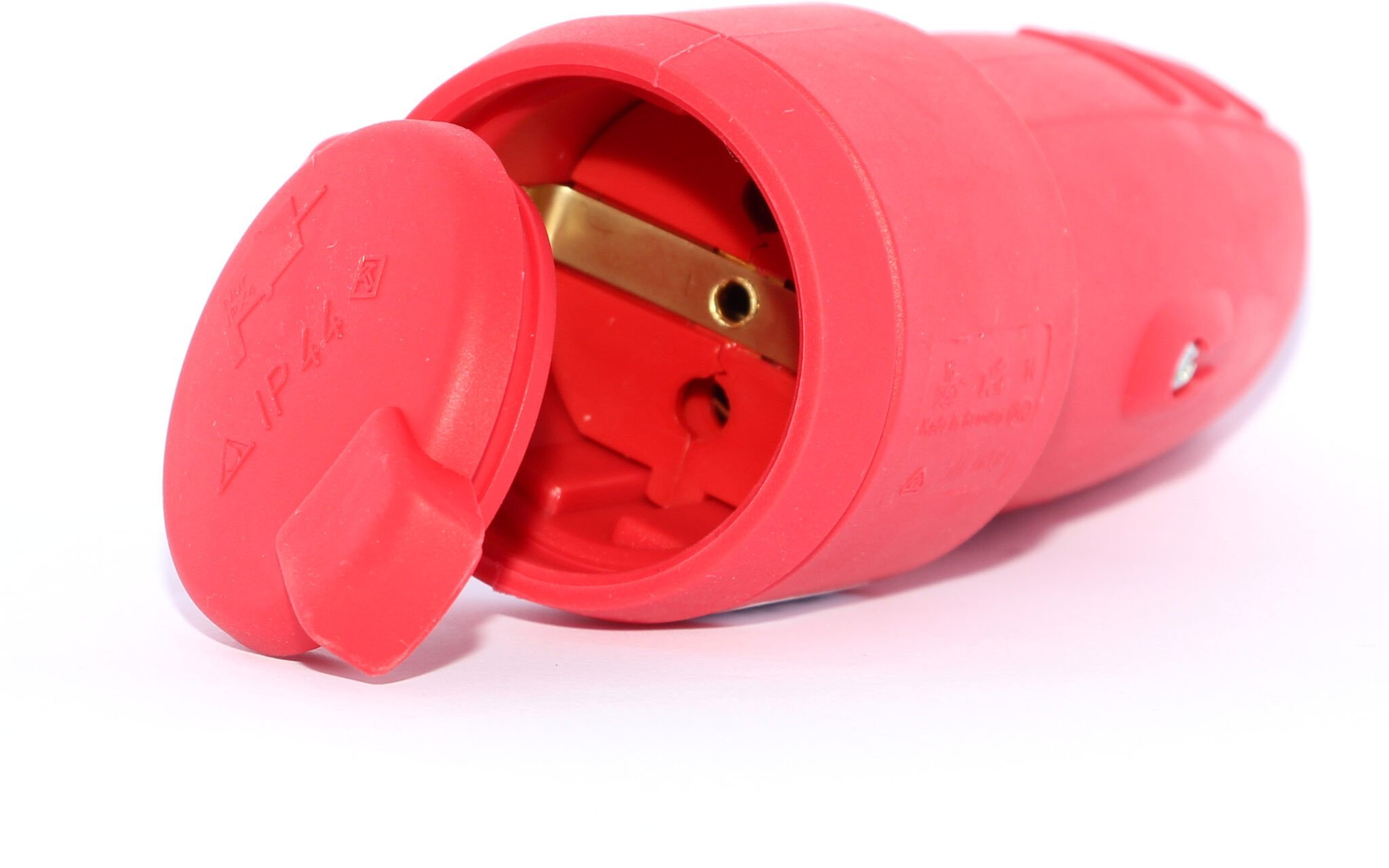 Hager RUBBERCOUPLING N_L RED IP44 17161