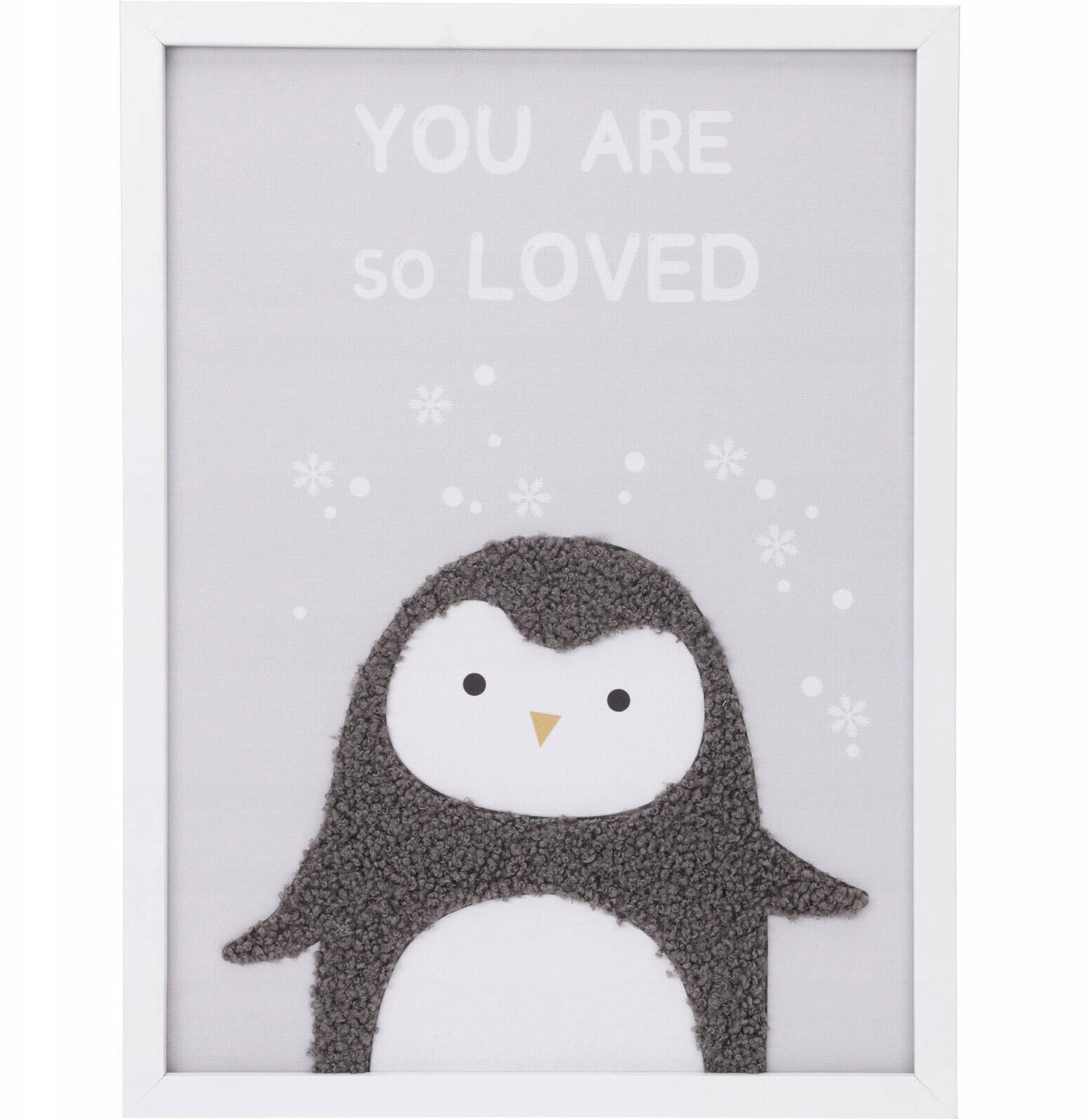 Plakat w ramce z uroczym napisem do pokoju dziecka, 30 x 40 cm