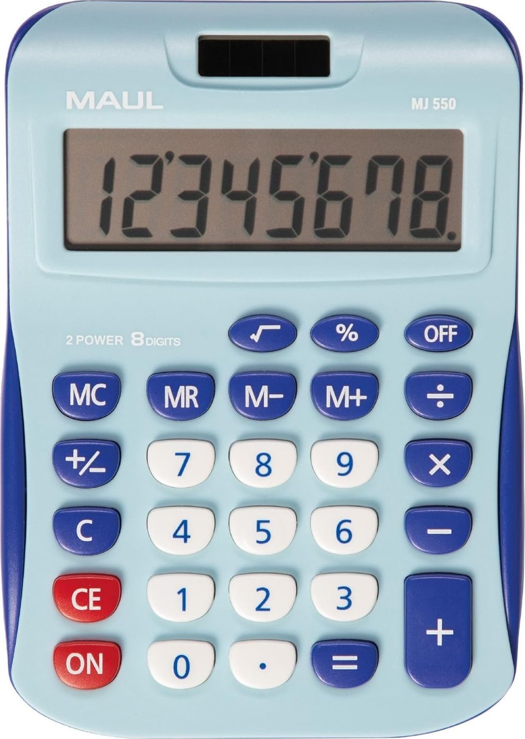 Kalkulator Maul Kalkulator MJ 550 jasnoniebieski, JASNONIEBIESKI