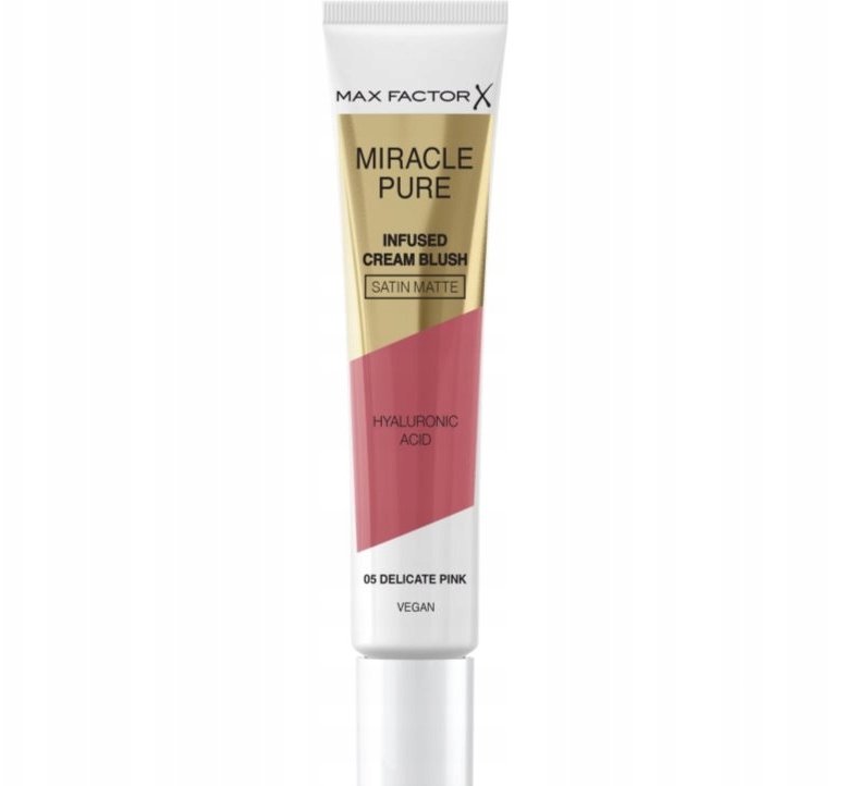 MAX FACTOR MAX FACTOR_Miracle Pure róż w kremie 05 Delicate Pink 15ml