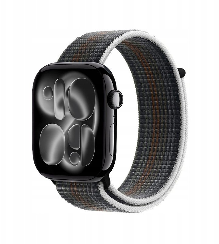 Crong Crong Nylon - Pasek sportowy do Apple Watch 44/45/46/49 mm (Midnight Run)