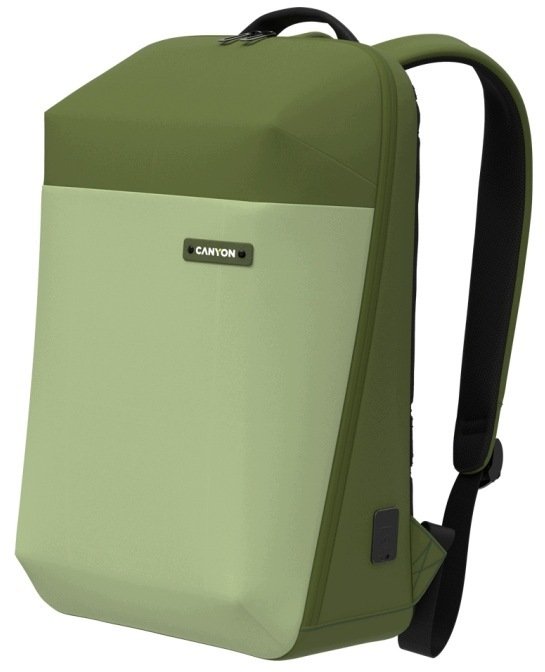 Torba Canyon Plecak na laptopa OnPack UR01 15,6" 16L USB zielony