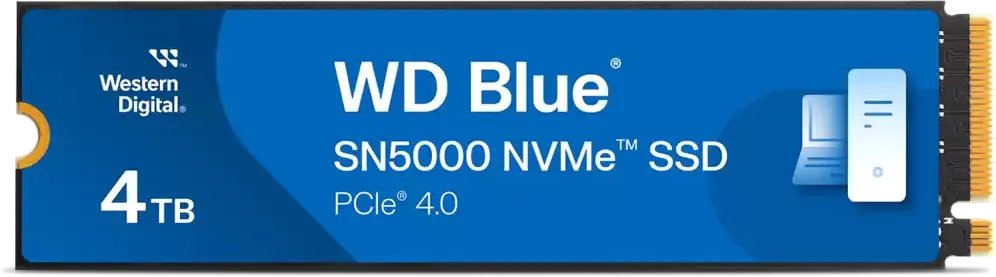 Dysk SSD WD Blue Sn5000 4 Tb (WDS400T4B0E)