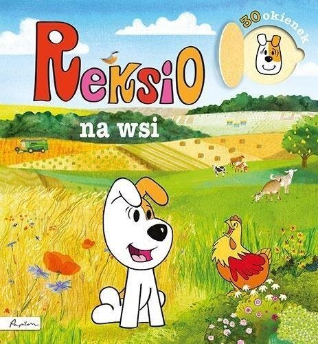 Papillon Reksio na wsi. Książka z okienkami
