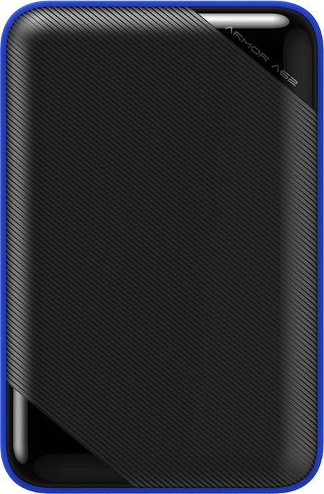 Dysk zewnętrzny HDD Silicon Power A62 Game Drive 1TB Czarno-niebieski (SP010TBPHD62SS3B)
