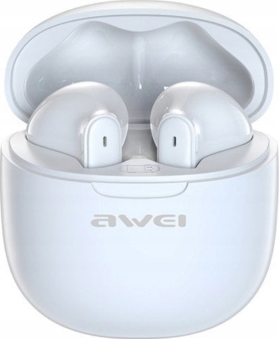 Awei T68 Bluetooth 5.3 TWS ENC Biały