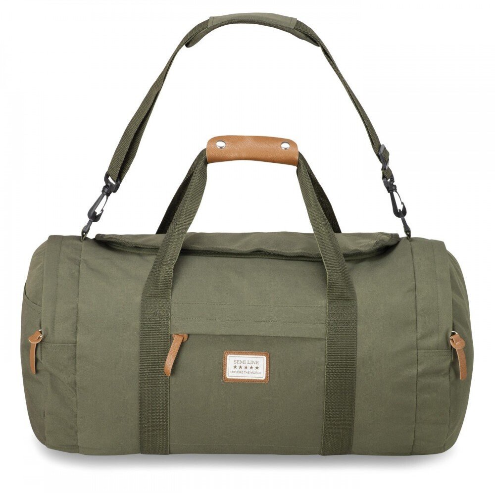 Semi Line Torba sportowa/fitness A3028 khaki
