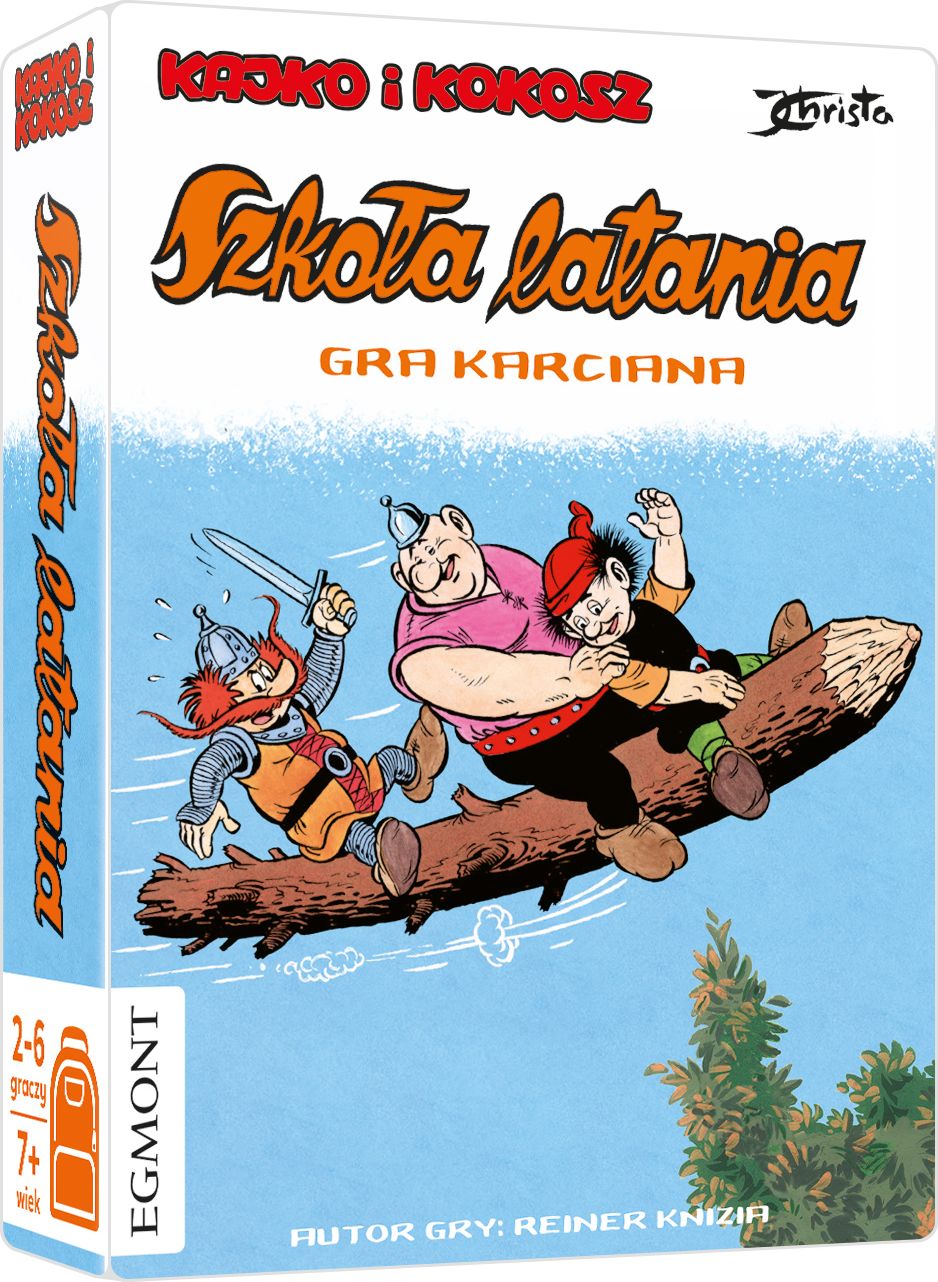 Egmont Gra karciana Kajko i Kokosz Szkoła latania