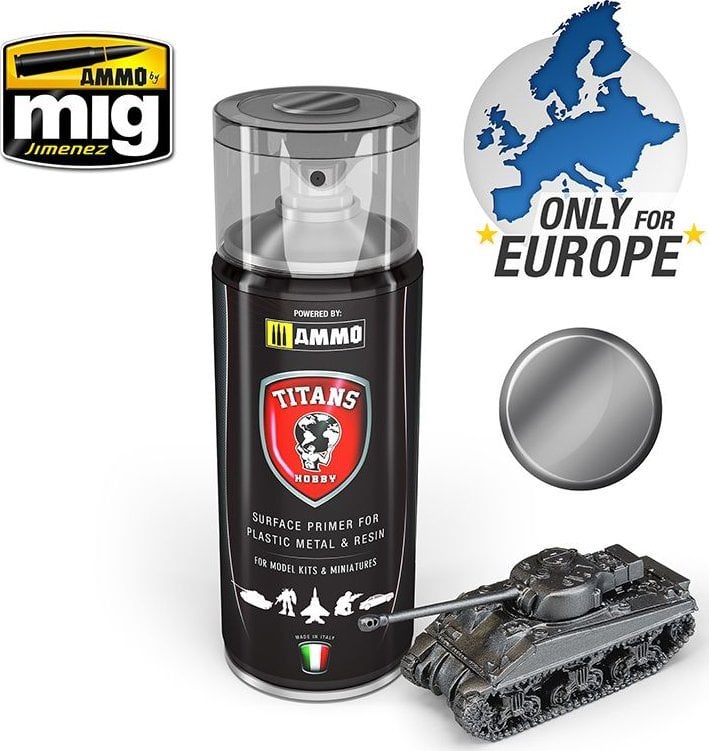 Vallejo Ammo: Titans Primer - Gun Metal