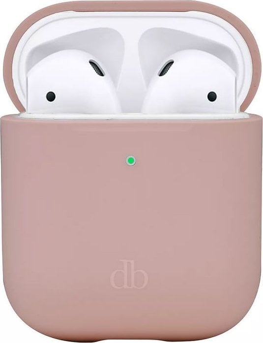 dbramante Costa Rica - AirPods (2nd gen.) Silicon case in recycled plastic - Pink Sand