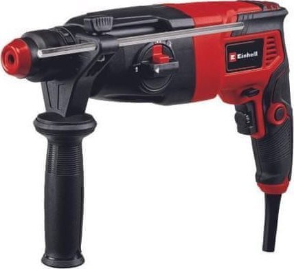 Wiertarka Einhell Einhell hammer drill TC-RH 620 4F Kit (black/red, 620 watts, E-Box Basic, incl. drill and chisel)