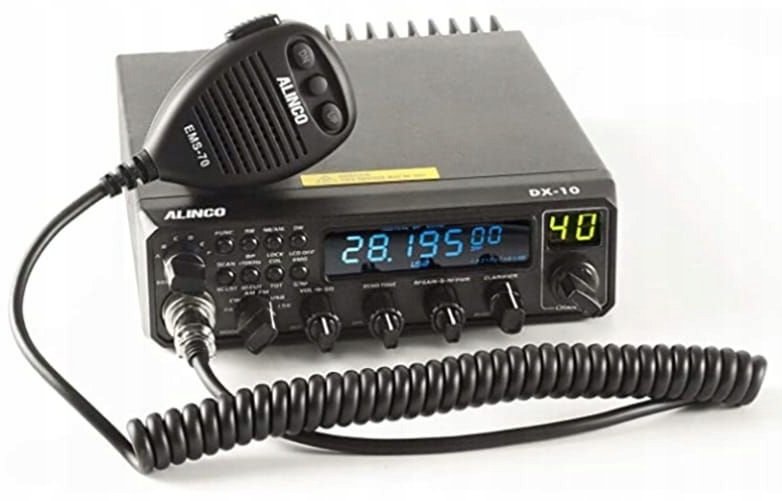 Krótkofalówka Orava Alinco DX-10 Radio 10m AM/FM/SSB/CW 1DIN Export 25-29,7 MHz