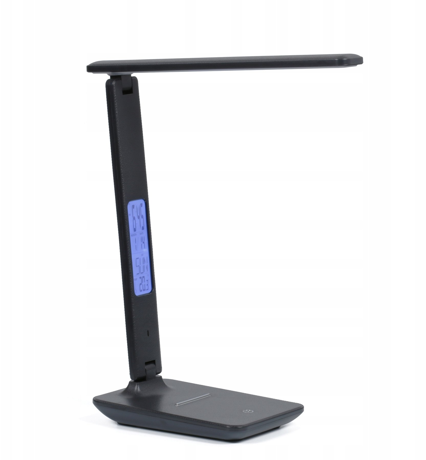 Lampka LED Biurkowa Szkolna 3 BARWY 3 MOCE WYŚWIETLACZ LCD ZEGAR TERMOMETR