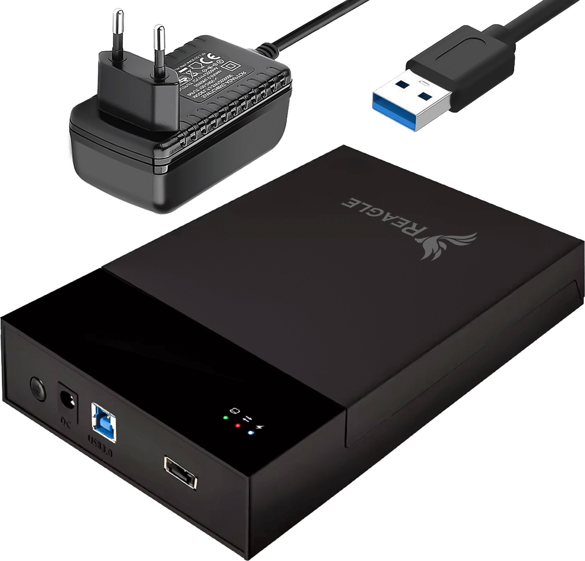 Kieszeń Reagle REAGLE CASE OBUDOWA HUB KIESZEŃ NA DYSK HDD SSD 3,5" SATA III USB 3.1 10TB