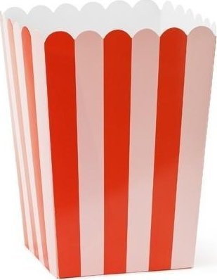 GSG24 Pudełka na popcorn 11x11x15.5cm 6szt