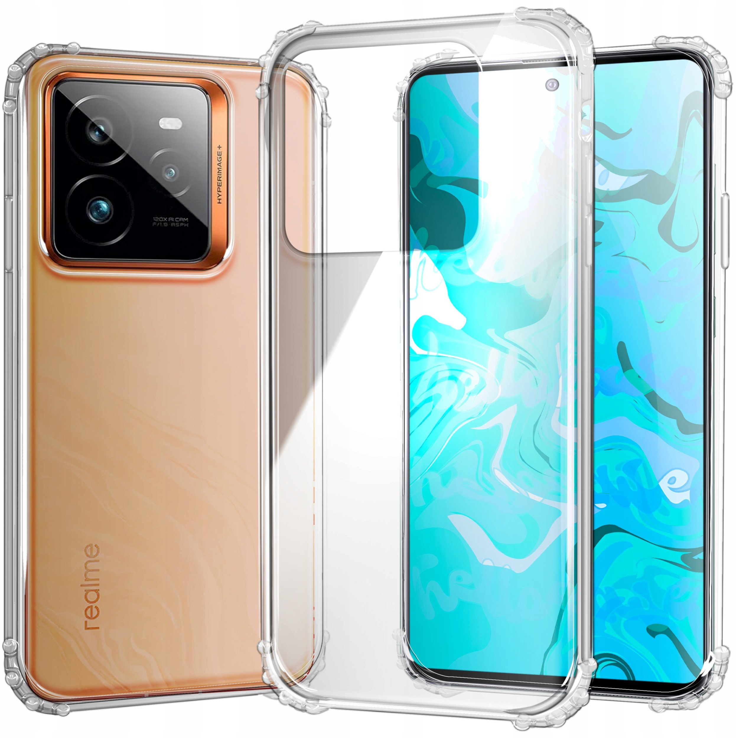 Hello Case ETUI PANCERNE DO REALME GT7 PRO | CASE SILIKON GUMOWE SLIM ANTI SHOCK