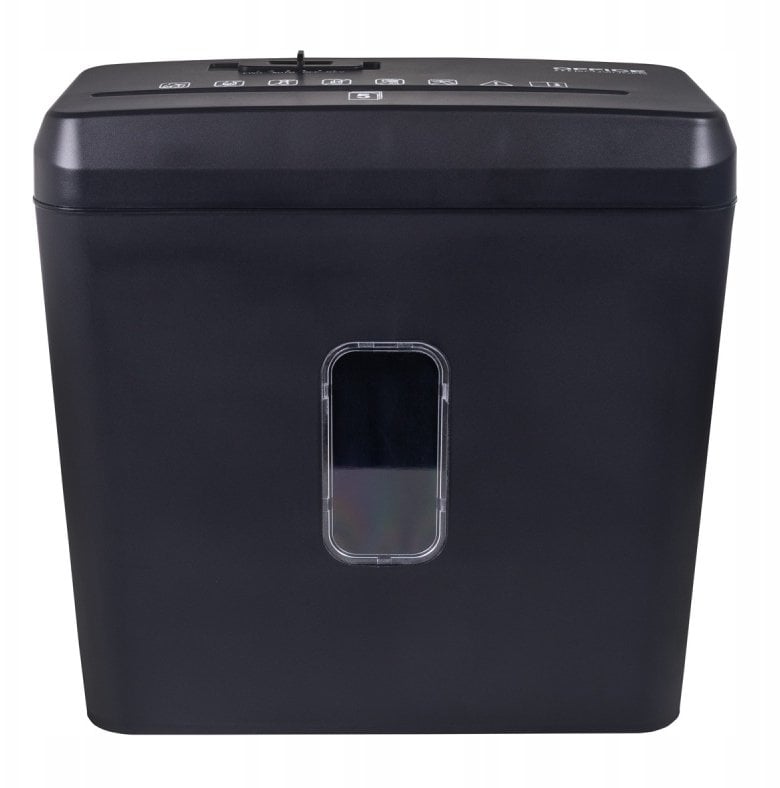 Niszczarka OfficeProducts Niszczarka, ścinki, do 5 kartek A4, kosz 8l, czarna
