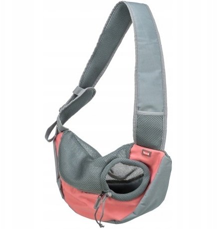 Trixie Sling, torba przednia na ramię, dla psa, różowa, 50 x 25 x 18 cm