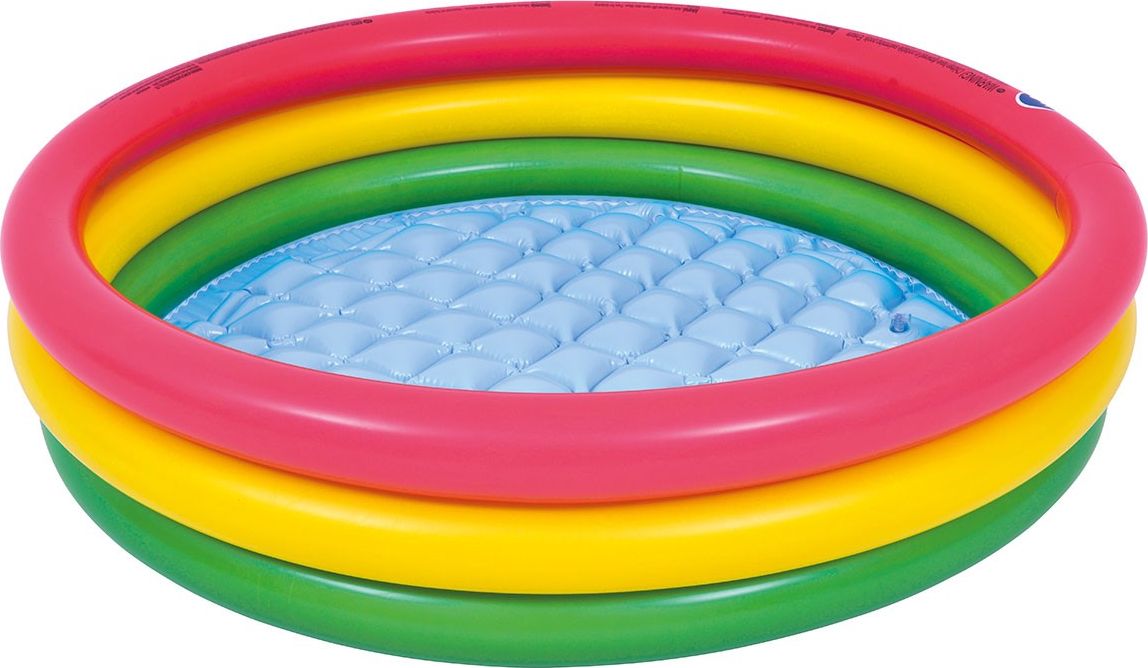 JiLong Basen dziecięcy 3- pierścieniowy 100x22 cm SUN CLUB 17218