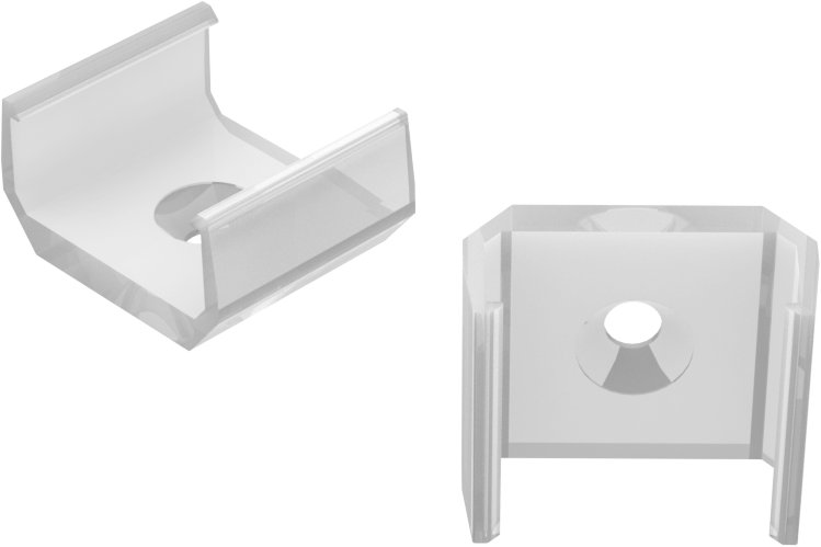 MPL Power Uchwyt przeźroczysty do profili GLS1 transparent clips (5902135158401)