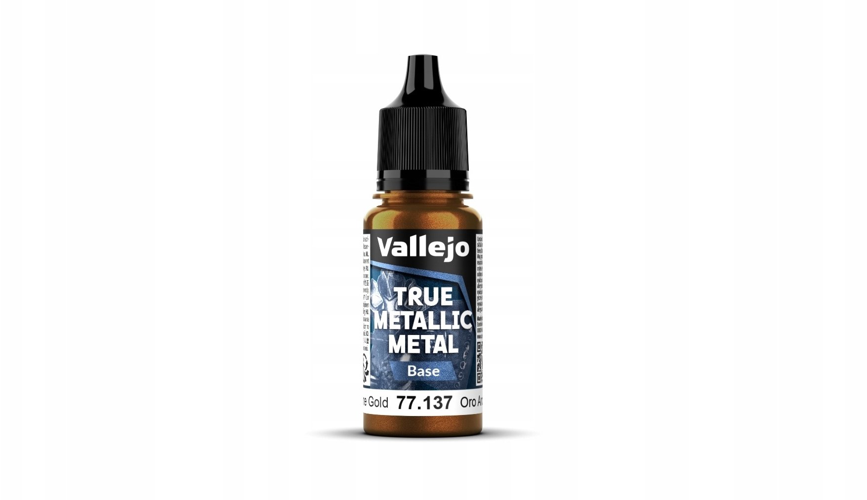 Vallejo : 77.137 - True Metallic Metal - Base - Arcane Gold (18 ml)