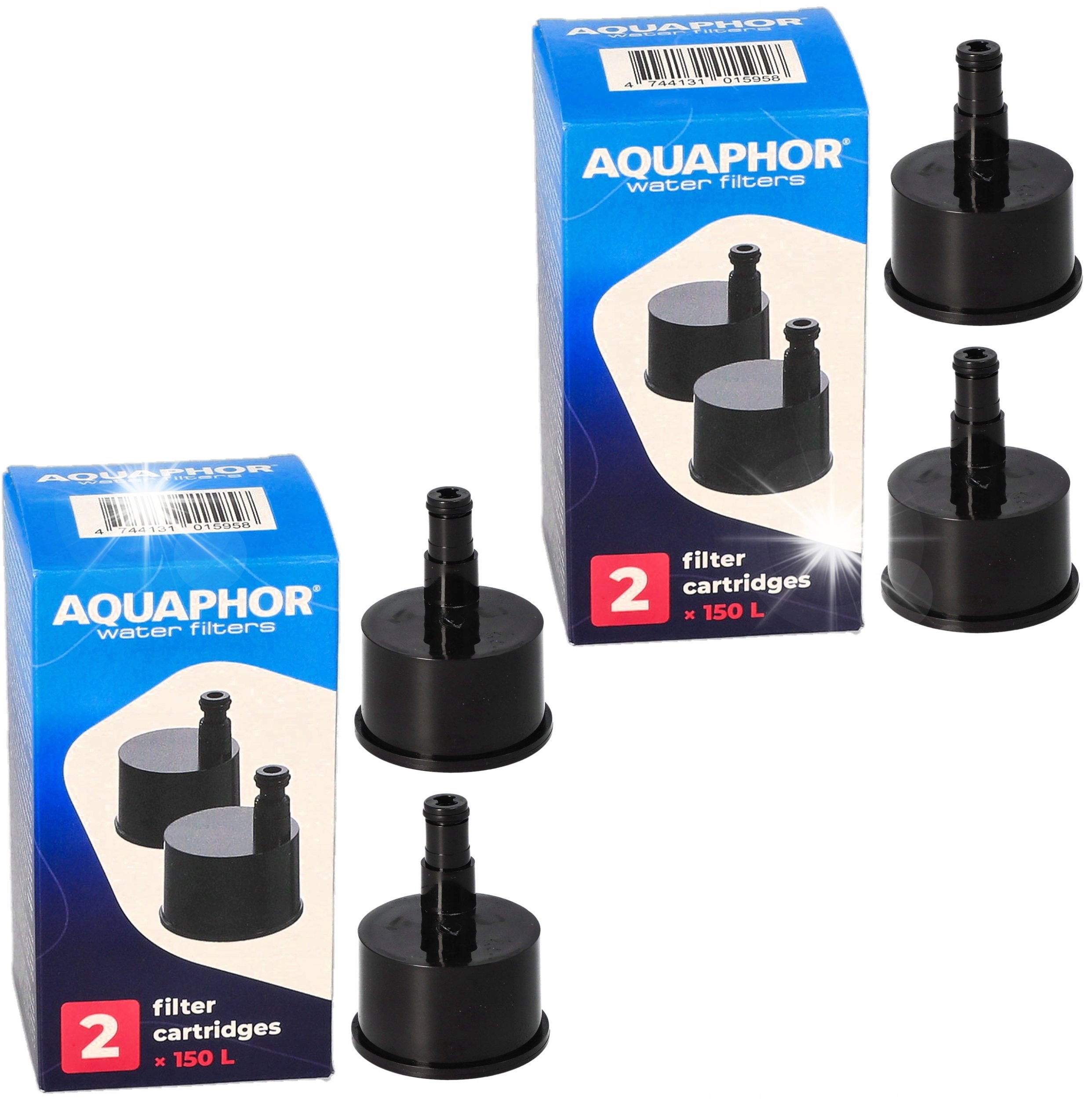 Wkład filtrujący Aquaphor Wkład Filtrujący do Butelki AQUAPHOR CITY 4 szt. Filtr do Wody Pitnej